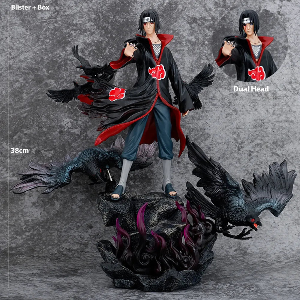 Itachi with Yatagarasu - Naruto