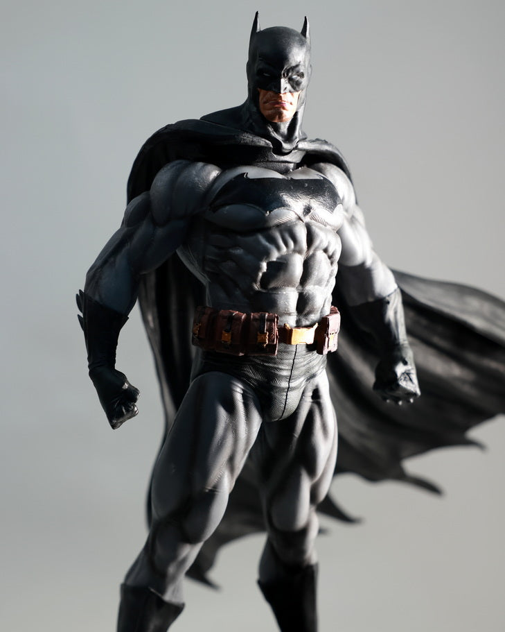 Batman with flowing  wings